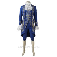 Photo1: Disney Beauty and The Beast Movie 2017 Beast Cosplay Costume  (1)