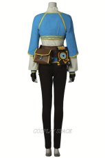 Photo3: The Legend Of Zelda Breath Of The Wild Link Cosplay Costume (3)