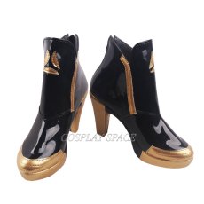 Photo1: Arknights Carnelian Cosplay Boots (1)