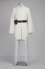 Photo4: Star Wars prequel: Jedi Knight Obi Wan Kenobi Cosplay Costume (4)