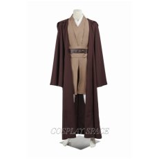 Photo1: Star Wars prequel:Jedi Knight Mace Windu Cosplay Costume (1)