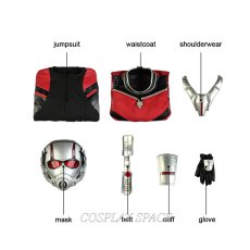 Photo15: Ant-Man and the Wasp Scott Lang Ant-Man Cosplay Costume (15)