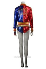 Photo3: Suicide Squad Harley Quinn Costumes Cosplay Suit Stockings Version (3)