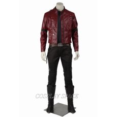 Photo1: Guardians of the Galaxy Star-Lord  Peter Quill Quayle Cosplay Costume (1)