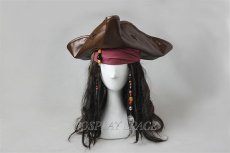 Photo13: Pirates Of The Caribbean Captain Jack Sparrow Cosplay Costume (13)