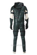 Photo3:  Green Arrow 4 Green Arrow Oliver Cosplay Costume (3)