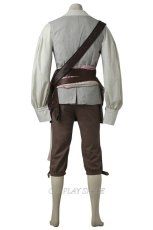 Photo7: Pirates Of The Caribbean Captain Jack Sparrow Cosplay Costume (7)