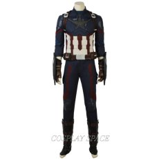 Photo1:  Avengers Infinity War   Captain America   Steve Rogers Cosplay Costume (1)