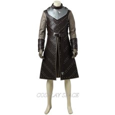 Photo1: Game of Thrones Season 7 Jon Snow Cosplay Costume (1)