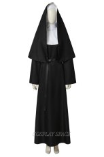 Photo1: The Nun Valak Demon Nun Cosplay Costume (1)