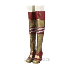 Photo1: Shazam! Fury of the Gods Mary Bromfield Cosplay Boots (1)