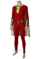 Photo2: Shazam Cosplay Costume Billy Batson Costume (2)