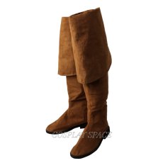 Photo1: Captain Jack Pirates of the Caribbean 5 Cosplay Boots (1)