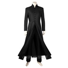 Photo2: The Matrix Reloaded Revolutions NEO Cosplay Costume (2)