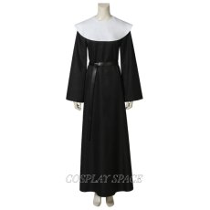 Photo2: The Nun Valak Demon Nun Cosplay Costume (2)