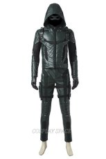 Photo2: Green Arrow 5 Green Arrow Oliver Cosplay Costume (2)