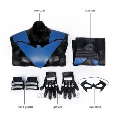 Photo16: Batman: Gotham Knights Nightwing Cosplay Costume (16)