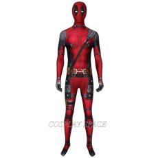 Photo1: Deadpool Wade Wilson Cosplay Costume (1)