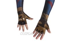 Photo10: Avengers: Endgame Steven Rogers Captain America Cosplay Costume Kids (10)