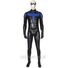 Photo1: Titans Season 1 Nightwing Dick Grayson Cosplay Costume (1)