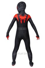 Photo2: Spider-Man: Into the Spider-Verse  Miles Morales Cosplay Costume Kids (2)