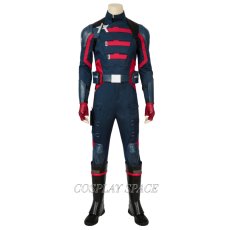 Photo1: U.S. Agent Captain America Costume Falcons and The Winter Soldier Cosplay Costumes (1)