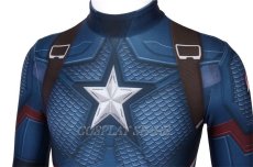 Photo5: Avengers: Endgame Steven Rogers Captain America Cosplay Costume Kids (5)