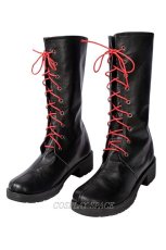 Photo2: The Sucide Squad 2 Harley Quinn Cosplay Boots (2)