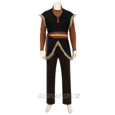 Photo1: Frozen 2 Kristoff Cosplay Costume (1)