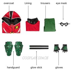 Photo16: Batman:Gotham Knights Robin Cosplay Costume (16)