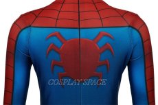 Photo8: spiderman ps4 3D Classic Suit  Peter Parke Cosplay Costume Kids (8)