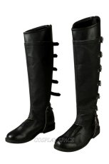 Photo2: Devil May Cry 5 Vergil Cosplay Boots (2)