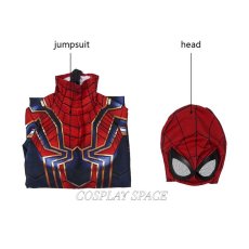 Photo9: Avengers: Endgame Iron Spiderman Peter·Parker Cosplay Costume (9)