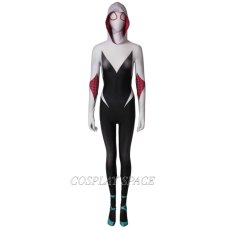 Photo1: Spider-Man: Into the Spider-Verse  Spider-Gwen  Gwen Stacy Cosplay Costume (1)