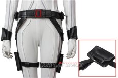 Photo8: Black Widow Natasha Romanoff  White suit Cosplay Costume (8)