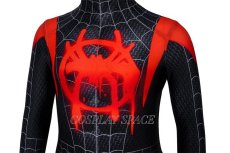 Photo4: Spider-Man: Into the Spider-Verse  Miles Morales Cosplay Costume Kids (4)