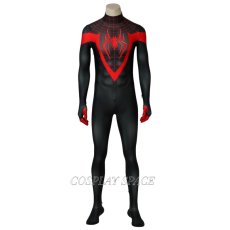 Photo1: Ultimate Spider-Man Miles Morales Cosplay Costume (1)