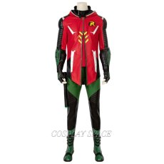 Photo1: Batman:Gotham Knights Robin Cosplay Costume (1)