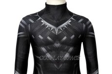 Photo5: Marvel's Captain America Civil War T'Challa Black Panther Cosplay Costume (5)