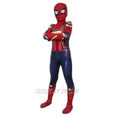 Photo2: Avengers: Endgame Iron Spiderman Peter·Parker Cosplay Costume (2)