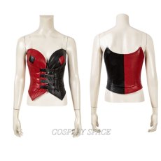 Photo5: The Sucide Squad 2 Harley Quinn Cosplay Costume (5)