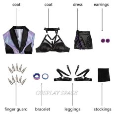 Photo13:  LOL KDA 2020 S10 EIFINI Cosplay Costume (13)