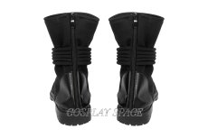 Photo2: The boys black noir Cosplay Boots (2)