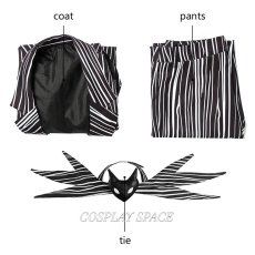 Photo9: The Nightmare Before Christmas  Jack Skellington Cosplay Costume (9)