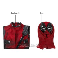 Photo12: Dead Attendant Wade Wilson Cosplay Costume Kids (12)