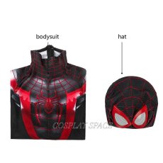 Photo10: Spider Man PS5 Miles Morales Cosplay Costume Kids (10)