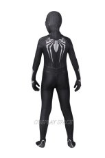 Photo3: Symbiote Black Suit Spider-Man in Marvel's Spider Man Miles Morales PS5 Cosplay Costume Kids (3)