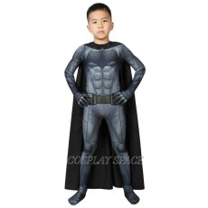 Photo1: Justice League Batman Cosplay Costume Kids (1)