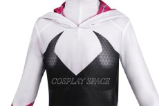 Photo7: Spider-Man: Across The Spider-Verse Gwen Cosplay Costume Kids (7)