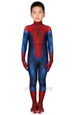 Photo3: The Amazing Spider-Man   Spiderman Peter·Parker Cosplay Costume Kids (3)